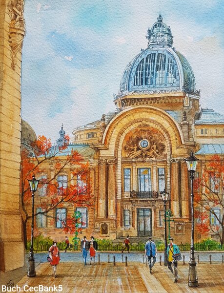 Tablouri peisaje din Bucuresti