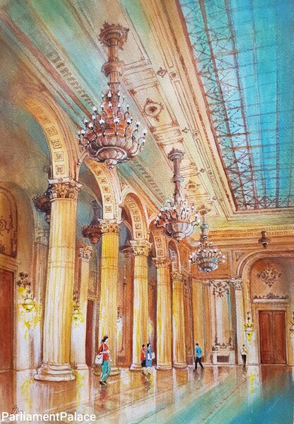 Tablouri peisaje din Bucuresti