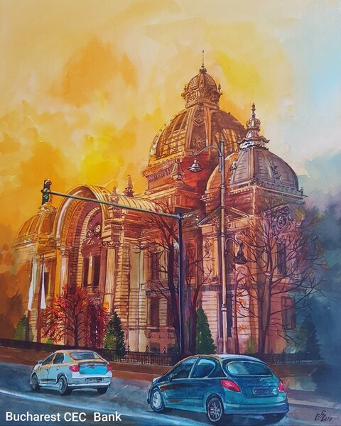 Tablouri peisaje din Bucuresti