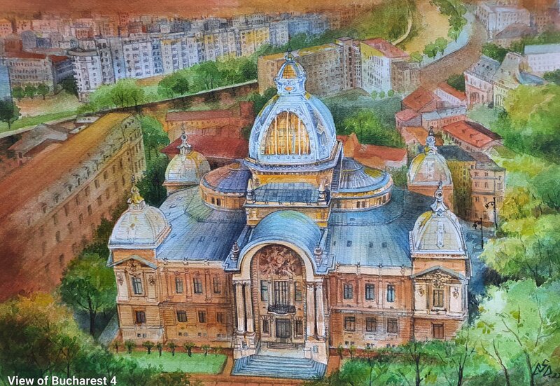 Tablouri peisaje din Bucuresti