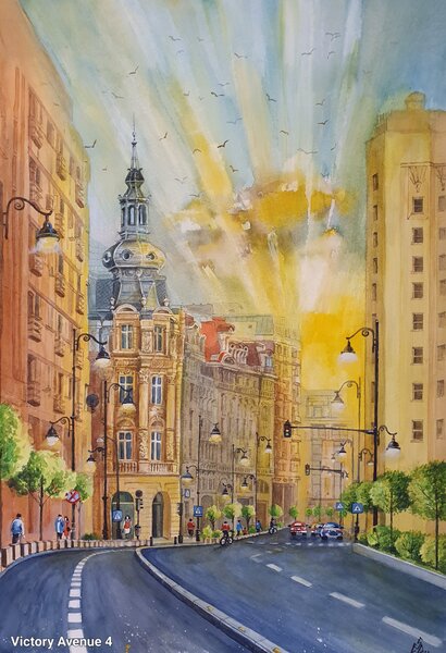 Tablouri peisaje din Bucuresti