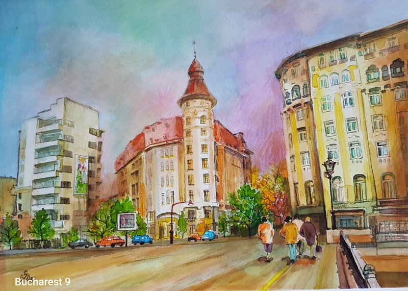 Tablouri peisaje din Bucuresti