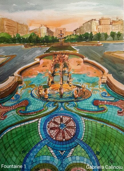 Tablouri peisaje din Bucuresti